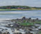 Blick auf Osterbyn (Schweden),Öl aufNessel/Hartfaser, 20x60cm, 31. 7. 2004, Stefan S. Schmidt