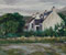 Ortseingang von Halkin, Isle of Skye (Schottland), Öl auf Malpappe, 30x50cm, 26.7. 2006, Stefan S. Schmidt