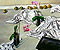 Orchideen und Tücher, Öl auf Leinwand, 110 x 130 cm, 2007,, Stefan S. Schmidt
