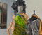 Gruppenbild mit Dame, Öl auf Leinwand, 210 x 110cm, 2009, Stefan S. Schmidt