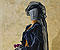 Der Besuch der schwarzen Dame, Öl auf Leinwand, 210 x 100cm, 2008, Stilleben, Stefan S. Schmidt